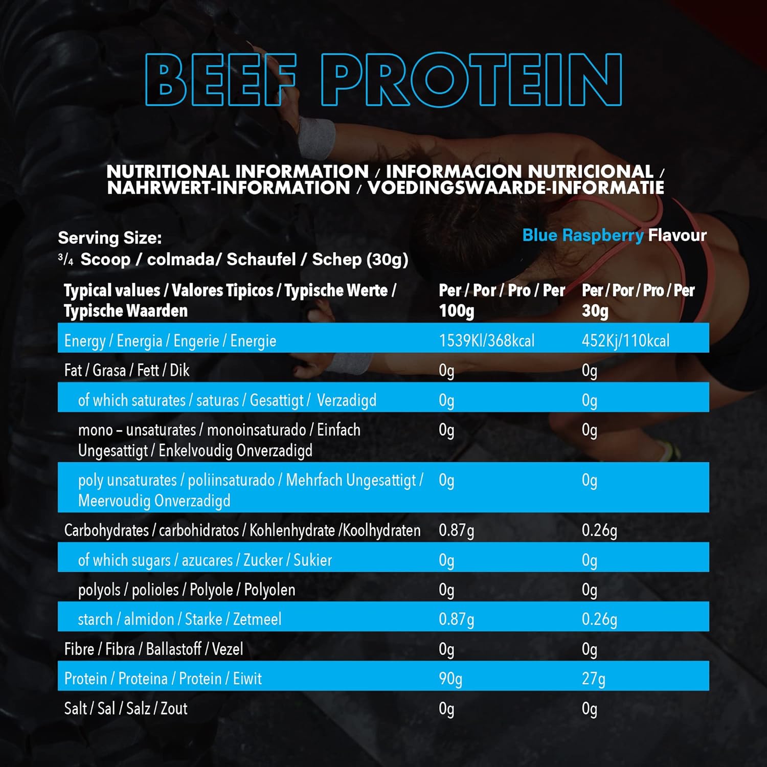 NXT Nutrition Beef Protein Isolate Powder
