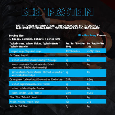 NXT Nutrition Beef Protein Isolate Powder