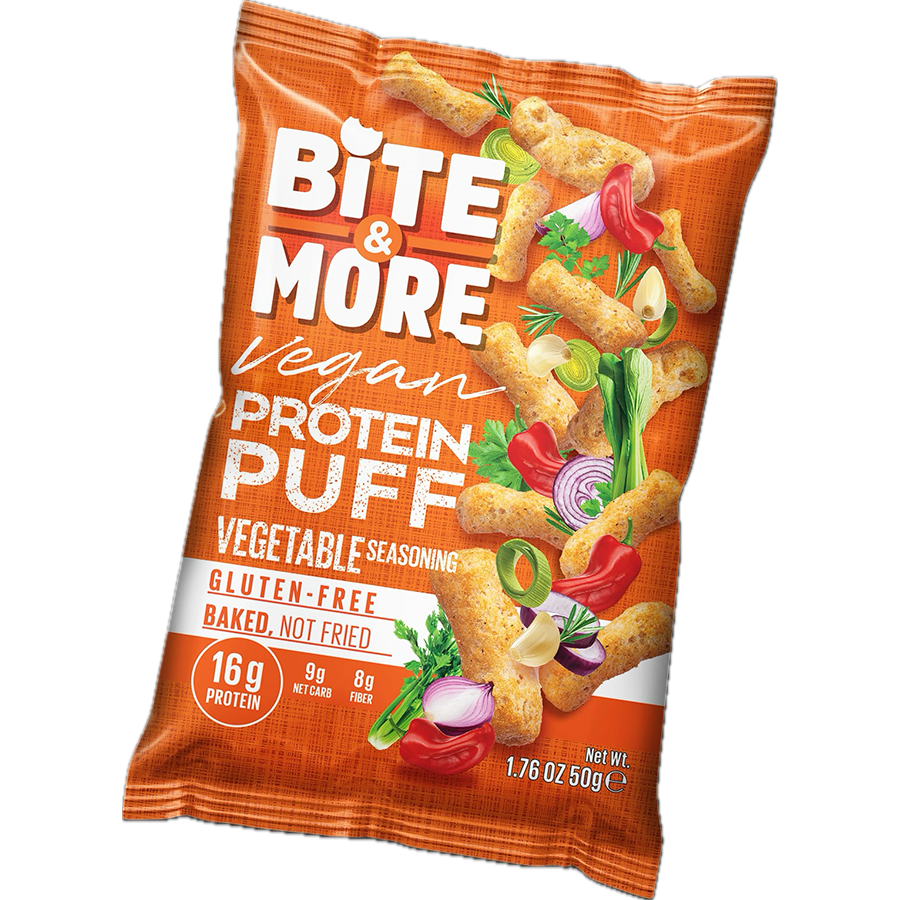 Bite & MORE Vegan Protein Puff Chips