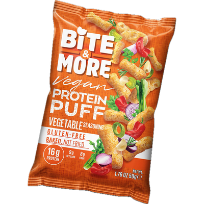 Bite & MORE Vegan Protein Puff Chips