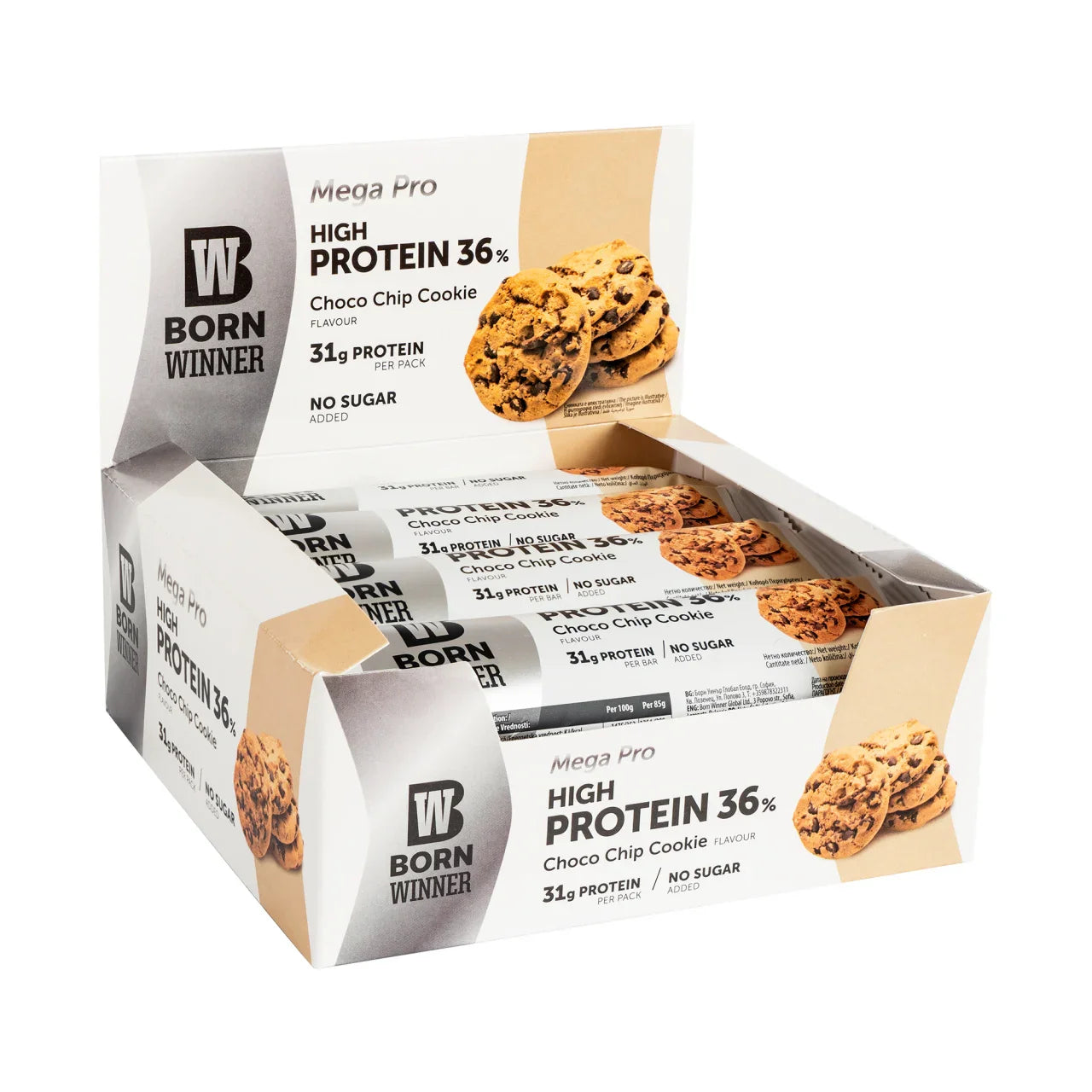 Born Winner Protein bar Mega PRO